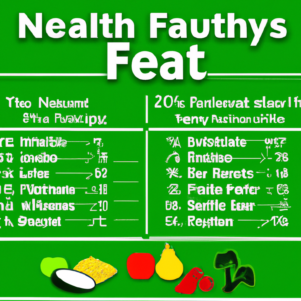 1) “Key Facts to Know About Following a Healthy Diet”