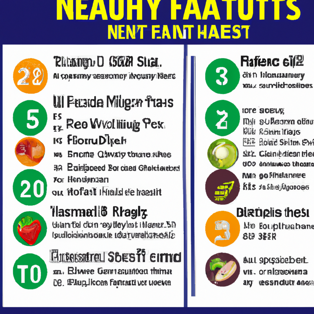“Key Nutrition Information for a Balanced and Healthy Diet”