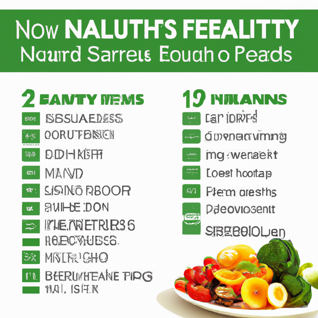 “5 Essential Nutrients for a Balanced and Healthy Diet”
