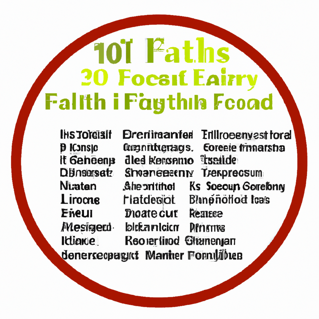“10 Surprising Facts About the Benefits of a Healthy Diet”