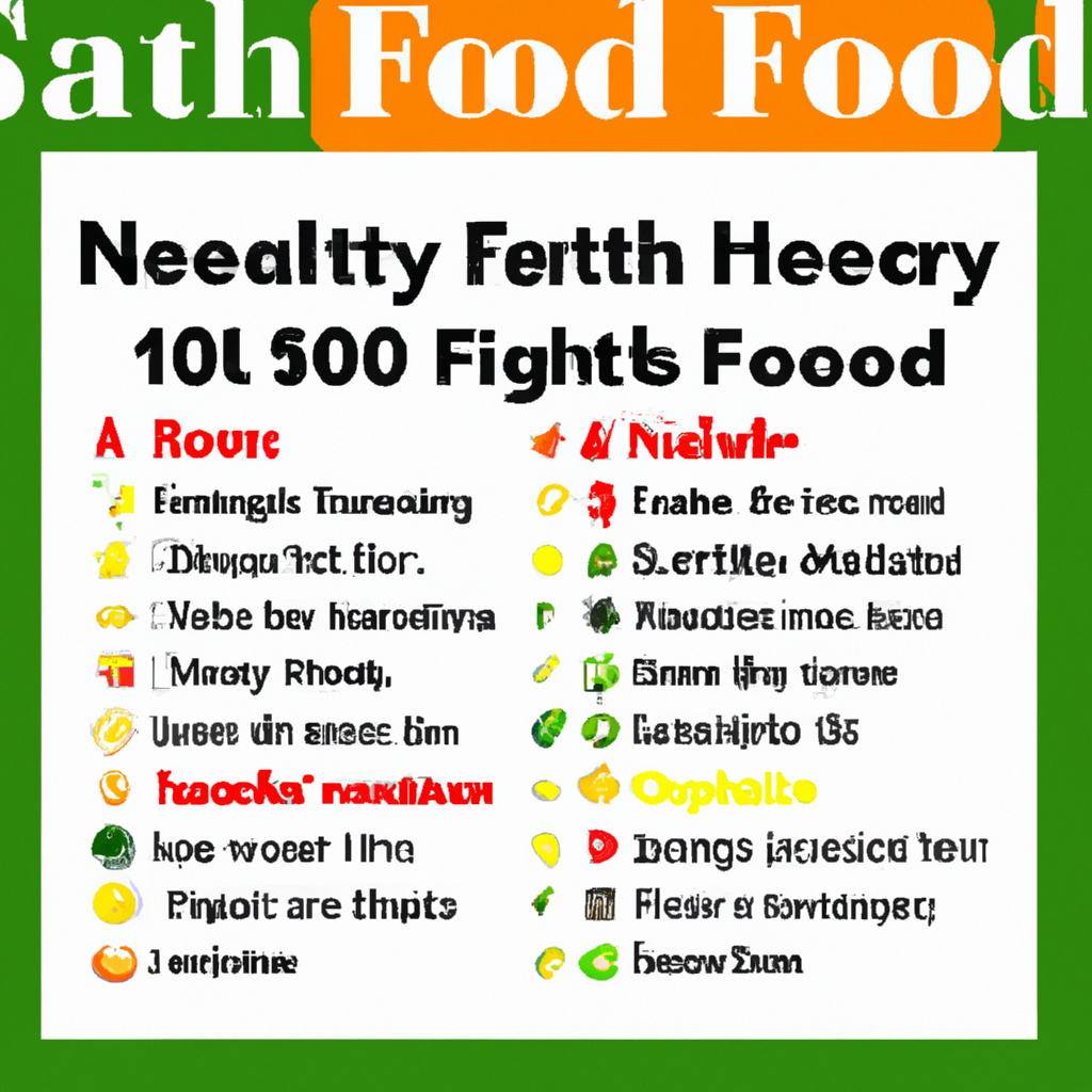 “10 Surprising Facts About the Benefits of Healthy Eating”